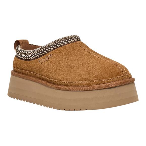 UGG Shoes - Koolaburra by UGG Women's Burree Slip On Platform Slipper Booties Brown Size 7
